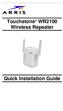 Touchstone WR2100 Wireless Repeater