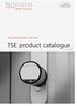 TSE product catalogue