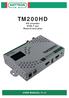 TM200HD HD encoder DVB-T out Record and play