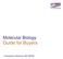 Molecular Biology Guide for Buyers. Framework reference: RE150020