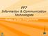 FP7 Information & Communication Technologies. Rules of the Programme