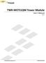 TWR-MCF51QM Tower Module User's Manual Rev. 0