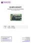 DS-MPE-SER4OPT. PCIe MiniCard 4 Port Opto-isolated Serial Module Rev A.01 September 2013