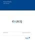 Exacq Mobile. User Manual.   September 2018 Version 9.6