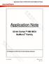 Application Note. 32-bit Cortex -M0 MCU NuMicro Family. Application Note of NUVOTON 32-bit NuMicro Family