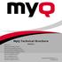 MyQ Technical Brochure