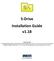 S-Drive Installation Guide v1.18