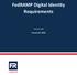 FedRAMP Digital Identity Requirements. Version 1.0