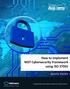 How to implement NIST Cybersecurity Framework using ISO WHITE PAPER. Copyright 2017 Advisera Expert Solutions Ltd. All rights reserved.