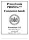 Pennsylvania PROMISe Companion Guide