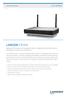Business VPN router with integrated ADSL2+ modem and WLAN with up to 300 Mbps for secure site connectivity