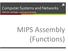 MIPS Assembly (Functions)