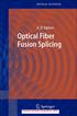 7.3 Refractive Index Profiling of Fibers and Fusion Splices