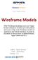 Enterprise Architect. User Guide Series. Wireframe Models