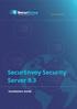 SecurEnvoy Security Server 9.3 Installation Guide