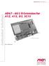 20AD67-00 E AD67 6U I/O Extension for A12, A15, D3, SC13. Embedded Solutions. Configuration example. User Manual