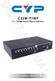 DRAFT MANUAL. CSSW-91WF 9 x 1 HDMI/Smart Player Switcher. Operation Manual