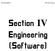 Section IV Engineering (Software)