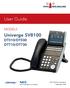 User Guide. Univerge SV8100 DT310/DT330 DT710/DT730 MODELS. NEC Corporation of America