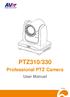 PTZ310/330 Professional PTZ Camera User Manual
