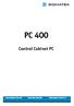 PC 400 Control Cabinet PC
