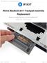 Retina MacBook 2017 Trackpad Assembly