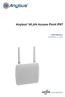 Anybus WLAN Access Point IP67 USER MANUAL