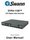 DVR CH Digital Video Recorder SW242-LP4 / SW242-LPN