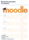 Moodle Documentation for Students (v.3.4)