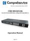 CSW-HD44014K Pro AV/IT 4K 4x4 HDMI Matrix, 18Gbps (YUV:444), HDCP 2.2 Operation Manual