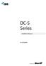 DC-S Series. Installation Manual DC-S1283WRX. Powered by