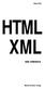 Oliver Pott HTML XML. new reference. Markt+Technik Verlag