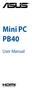 Mini PC PB40. User Manual