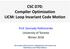 CSC D70: Compiler Optimization LICM: Loop Invariant Code Motion