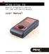 PCAN-Diag FD Mobile Diagnostic Device for CAN and CAN FD Busses. User Manual. Document version ( )