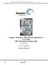 Seagate Momentus Thin Self-Encrypting Drives TCG Opal FIPS 140 Module Security Policy
