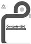 Concorde 4500 Software Version 6.11 Release Bulletin