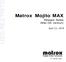 Matrox Mojito MAX. Release Notes (Mac OS version) April 22, 2015 USO RESTRITO Y