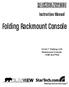 Folding Rackmount Console