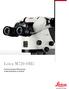 Leica M720 OH5. Premium Surgical Microscope A New Dimension in Comfort