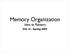 Memory Organization Intro to Pointers. CIS 15 : Spring 2007