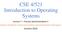 CSE 4/521 Introduction to Operating Systems