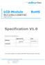 Specification V1.0. NLC240x128BTGC (Status: April 2010) Approval of Specification. Approved by. Admatec Customer