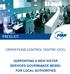 PRESS KIT OPERATIONS CONTROL CENTRE (OCC) SUPPORTING A NEW WATER SERVICES GOVERNANCE MODEL FOR LOCAL AUTHORITIES