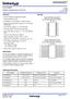 DATASHEET HCS109MS. Features. Pinouts. Description. Ordering Information. Radiation Hardened Dual JK Flip Flop. FN2466 Rev 2.