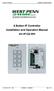 8 Button IP Controller Installation and Operation Manual AV-IP-C8-WH