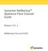 Symantec NetBackup Appliance Fibre Channel Guide