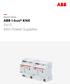 PRODUCT MANUAL. ABB i-bus KNX SV/S KNX-Power Supplies
