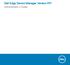 Dell Edge Device Manager Version R17. Administrator s Guide