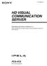 HD VISUAL COMMUNICATION SERVER